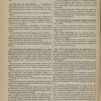 0812 - Page 802 - Association française pour l'avancement des sciences, XVe session (1886). Congrès de Nancy. III. Section des sciences médicales. Recherches sur les scrofulides bénignes (Impétigo ; acné pilaire palpébrale ou blépharite ; acné pilaire nasale ; phlyctène périkératique). MM. Boucheron et Duclaux... / Du sang dans les races humaines. M. Maurel... / De la rhinoplastie sur appareil prothétique. M. A. Poncet... / De la pneumonie « maladie infectieuse ». M. Lancereaux... / De l'hématémèse non cataméniale d'origine hystérique. M. Auguste Ollivier... / Note sur un cas de paralysie des dilatateurs de la glotte. M. Gouguenheim...
