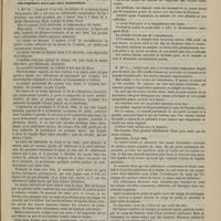 0907 - Page 897 - Hôpital Saint-Joseph. M. Le Bec. I. Kyste multiloculaire ; contenu filant jaune et noir foncé ; larges adhérences ; masse centrale broyée avec la main ; ligature perdue. Guérison. - II. Hystérectomie sus-vaginale ; mort par choc traumatique