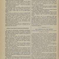 0930 - Page 920 - Revue clinique hebdomadaire. Nouvelle méthode de traitement de la pneumonie / Utilité de l'association de substances antiseptiques / Sur la résistance du virus morveux à l'action destructive des agents atmosphériques et de la chaleur ; par MM. Cadéac et Malet