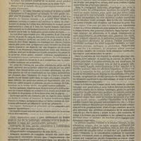 0280 - Page 320 - Asile de Leyme. M. Dubuisson. Anurie calculeuse ; atrophie du rein gauche, consécutive à l'oblitération de l'uretère ; cancer utérin chez une maniaque chronique dont le délire érotique coïncidait avec une lésion utérine / De l'emploi thérapeutique des purgatifs salins. Par M. le Docteur Pol. Vernon
