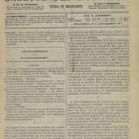 0429 - Page 485 - Sommaire / Revue générale. De la fièvre traumatique. Par M. le Docteur F. Verchère...