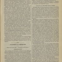 0613 - Page 689 - Hôpital du Midi. M. du Castel. De la blennorrhagie aiguë, uréthrite antérieure et postérieure / Académie de médecine. Séance du 26 juin 1888. Correspondance / Discussion sur la pelade / Élections / Suite de la discussion sur la lèpre. M. Hardy