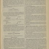 0625 - Page 709 - Corps étranger de l'oreille chez un enfant de quatre ans ; symptômes ressemblant à ceux d'une méningite ; extraction à l'aide d'une pince. Par M. le Docteur Bourgougnou... / Pansement antiseptique au bichlorure d'hydrargyre. (Revue de thérap. méd.-chir.) / Société de chirurgie. Séance du 13 juin 1888. Communications. Trépanation du crâne. M. Quenu, à propos de la communication de M. Lucas-Championnière / Effets des balles de petit calibre. M. Chauvel, un rapport sur un travail de M. Nimier / Hernie inguinale irréductible, cure radicale, guérison. M Peyrot