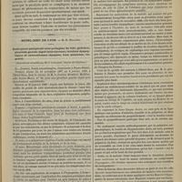 0795 - Page 911 - Hôpital Necker. M. Rendu. Poussées de congestion pulmonaire, paralysie traumatique de l'avant-bras, saturnisme, hystérie, hémi-anesthésie totale / Hôtel-Dieu de Lyon. M. H. Mollière. Entéroptose puerpérale avec prolapsus du foie ; guérison ; pleurésie gauche aiguë intercurrente ; troubles dyspeptiques et névrosiformes (dyspnée, toux quinteuse, vapeurs). (Observation recueillie par M. J. Cuilleret...)