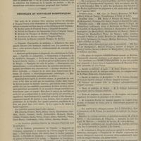 0066 - Page 54 - Thèses soutenues à la Faculté de médecine de Paris pendant l'année scolaire 1888-1889 / Chronique et nouvelles scientifiques. Concours d'agrégation de médecine / Faculté de médecine de Lyon / Faculté de médecine de Montpellier / École de médecine de Nantes / École de médecine de Toulouse / Avis