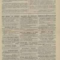 0087 - Page 75 - Chronique et nouvelles scientifiques. Faculté de médecine de Paris / Avis