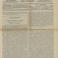 0105 - Page 93 - Sommaire / Revue générale. Les lésions artérielles de la syphilis. Par M. le Docteur Georges Thibierge...