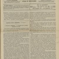 0117 - Page 105 - Sommaire / Hôpital de la Charité. M. Trélat. I. Phimosis congénital. - II Tumeur de la région aréolaire du sein