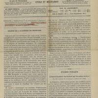 0153 - Page 141 - Sommaire / Séance de l'Académie de médecine / Hygiène publique. L'empoisonnement oxycarboné par les poêles mobiles. Par M. le Docteur E. Lancereaux...