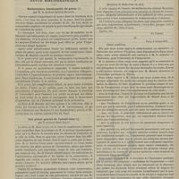 0170 - Page 158 - Instruments et appareils. Nouvelle sonde intra-utérine, de Mme Gaches-Sarraute... / Revue bibliographique. Restauration fonctionnelle du pouce, par M. le Docteur Gabriel Hanotte / Des plaies graves de l'avant-bras, par le Docteur René Lenys. [A. Ricard] / Correspondance. L'inspectorat des eaux minérales