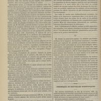 0198 - Page 186 - Effets de l'obésité sur les fonctions génitales et l'accouchement. Par M. le Docteur Fournel. III. Rapports avec l'accouchement / IV. En résumé / Chronique et nouvelles scientifiques