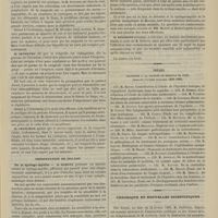 0233 - Page 221 - Société médicale des hôpitaux. Séance du 22 février 1889. Communications. Sur le mode de transmission de la rougeole et de la diphtérie. M. Sevestre / Présentation de malade. De la syringo-myélie. M. Debove / Thèses soutenues à la Faculté de médecine de Paris pendant l'année scolaire 1888-1889 / Chronique et nouvelles scientifiques. Armée active