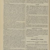 0254 - Page 242 - Société de chirurgie. Séance du 27 février 1889. Discussion / Lecture. De la suppression du drainage dans la résection du genou. M. Chauvel, une note de M. Defontaine... / Présentation de malade. Amputation conservatrice. M. Berger / Ministère de la guerre. Ouverture de l'École du service de santé militaire à Lyon