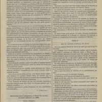 0269 - Page 257 - Ministère de la guerre. Instruction pour l'admission à l'École du service de santé militaire en 1889 / Instruction pour l'admission à l'École du service de santé militaire en 1889. Titre premier. Institution de l'École / Titre II. Mode et conditions d'admission des élèves