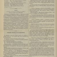 0302 - Page 290 - Académie de médecine. Séance du 12 mars 1889. Élection des commissions de prix pour 1889 / Thèses soutenues à la Faculté de médecine de Bordeaux pendant l'année scolaire 1888-1889 / Congrès français de chirurgie / Chronique et nouvelles scientifiques. Concours d'agrégation (chirurgie et accouchements) / Faculté de médecine de Paris / Faculté des sciences de Paris / Faculté de médecine de Paris / École pratique des Hautes-Études / Faculté des sciences de Paris