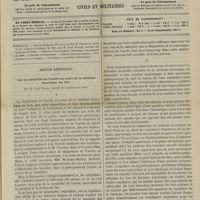 0305 - Page 293 - Sommaire / Revue générale. Sur la curabilité de l'ascite au cours de la cirrhose alcoolique du foie. Par M. Paul Tissier... I. / II.