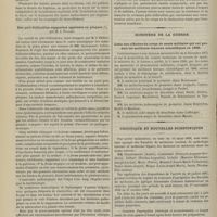 0314 - Page 302 - Revue bibliographique. Leçons de Clinique chirurgicale professées à l'Hôpital Saint-Louis, par M. le Docteur Péan / Des péri-folliculites suppurées agminées en plaques, par M. J. Pallier / Ministère de la guerre. Liste des officiers du corps de santé militaire qui ont produit les meilleurs travaux scientifiques en 1888 / Chronique et nouvelles scientifiques. Concours d'agrégation (chirurgie et accouchements) / Faculté de médecine de Paris