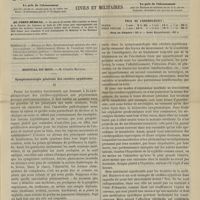 0317 - Page 305 - Sommaire / Hôpital du Midi. M. Charles Mauriac. Symptomatologie générale des cérébro-syphiloses