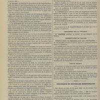 0330 - Page 318 - Académie de médecine. Séance du 19 mars 1889. Communications. Rage humaine. M. Dujardin-Beaumetz / Discussion sur le tétanos. M. Verneuil / Présentation de malade. Ablation totale de l'humérus pour une ostéomyélite. M. Polaillon / Comité secret / Chronique et nouvelles scientifiques