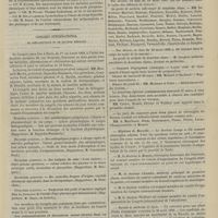 0341 - Page 329 - Thèses soutenues à la Faculté de médecine de Paris pendant l'année scolaire 1888-1889 / Congrès international de thérapeutique et de matière médicale / Chronique et nouvelles scientifiques. Concours d'agrégation (chirurgie) / Hôpitaux de Marseille / Faculté de médecine de Lyon
