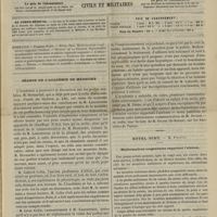 0381 - Page 369 - Sommaire / Séance de l'Académie de médecine / Hôtel-Dieu. M. Proust. Malformations congénitales rappelant l'aïnhum