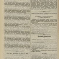 0384 - Page 372 - Hôpital de la Charité. M. Segond. Hypertrophie ganglionnaire tuberculeuse et adénite inguinale suppurée / L'éducation physique et les jeux scolaires ; par M. le Docteur E. Vallin (Rev. d'hyg.) / Virulence des sécrétions normales et pathologiques chez les syphilitiques ; par M. H. Désir de Fortunet... (Province médicale) / Académie de médecine. Séance du 2 avril 1889. Correspondance / Lectures. Bactéries de l'urine. M. Doyen...