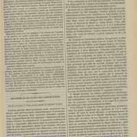 0399 - Page 387 - Suture primitive et secondaire de l'urèthre et du périnée, après uréthrotomie externe ; par M. Kirmisson... / Mécanisme de dilatation de l'orifice utérin dans l'accouchement. Par M. le Docteur J. Girin...