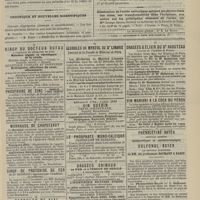 0411 - Page 399 - Ministère de la guerre. Prix annuels de médecine et de chirurgie d'armée / Chronique et nouvelles scientifiques