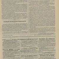 0419 - Page 407 - Revue générale. Traitement de la fièvre typhoïde. Par M. Daniel Critzman... V. / Chronique et nouvelles scientifiques. Concours d'agrégation (chirurgie et accouchements)