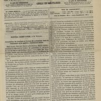 0421 - Page 409 - Sommaire / Hôpital Saint-Louis. M. Fournier. Association du mercure à l'iodure de potassium dans le traitement de la syphilis ; traitement mixte
