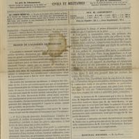 0429 - Page 417 - Sommaire / Séance de l'Académie de médecine / Hôpital Necker. M. Le Fort. De quelques faits Cliniques