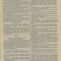 0501 - Page 489 - Académie de médecine. Séance du 7 mai 1889. Discussion sur le tétanos. M. Verneuil, observations faites par MM. Nocard, Leblanc et Trasbot / Comité secret / Thèses soutenues à la Faculté de médecine de Paris pendant l'année scolaire 1888-1889 / Chronique et nouvelles scientifiques. Concours du Bureau central (médecine)