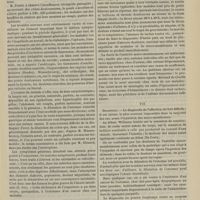 0511 - Page 499 - Revue générale. L'entérite muco-membraneuse. Par M. Gaston Lyon... Synonymie. - Diarrhée glutineuse (Van Swieten). - Entérite glaireuse (Nonat). - Diarrhée tubulaire (Good). - Affection muqueuse de l'intestin (Witehead). - Entérite membraneuse (Da Costa). - Affection membraneuse de l'intestin (Goss). - Affection douloureuse de l'intestin (Powell). - Croup intestinal (Clemens). - Herpétide exfoliatrice (Gigo-Suard). - Colique muqueuse (Nothnagel). - Diarrhée fibrineuse (Granthaus). - Entérite interstitielle (Wannebroucq). V. Symptômes / VI. Marche ; durée ; terminaisons / VII. Diagnostic