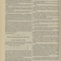 0514 - Page 502 - Société de chirurgie. Séance du 8 mai 1889. Présentations. Gangrène du pouce à la suite de bains phéniqués. M. Ch. Monod / Néphrectomie pour rein calculeux. M. Ch. Monod / École du service de santé militaire. Concours d'admission en 1889 / Chronique et nouvelles scientifiques. Avis