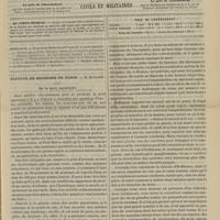 0517 - Page 505 - Sommaire / Faculté de médecine de Paris. M. Brouardel. De la mort apparente