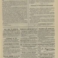 0523 - Page 511 - Société médicale des hôpitaux. Séance du 10 mai 1889. Communications. Mouvements et spasmes réflexes d'origine gastro-intestinale. M. Gilbert Ballet / Thèses soutenues à la Faculté de médecine de Paris pendant l'année scolaire 1888-1889 / Chronique et nouvelles scientifiques