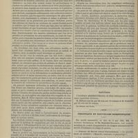 0530 - Page 518 - Académie de médecine. Séance du mai 1889. Communications. Des résultats éloignés de la résection de la hanche. M. Ollier / Diabète à évolution lente. M. Worms / Élections / Chronique et nouvelles scientifiques. Concours du Bureau central d'accouchements
