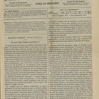 0545 - Page 533 - Sommaire / Hôpital Bichat. M. Henri Huchard. La mort dans l'angine de poitrine