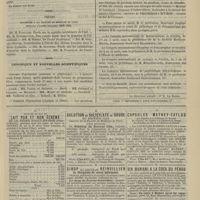 0567 - Page 555 - Société de chirurgie. Séance du 22 mai 1889. Présentations. Polype fibreux calcifié de la paroi abdominale. M. Kirmisson / Thèses soutenues à la Faculté de médecine de Paris pendant l'année scolaire 1888-1889 / Chronique et nouvelles scientifiques. Concours d'agrégation (physique et chimie) / Cours d'hygiène de la Faculté de médecine de Paris