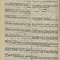 0570 - Page 558 - Faculté de médecine de Paris. M. Brouardel. Signes immédiats de la mort / Hôpital Necker. M. Kirmisson. Un cas de syphilis osseuse héréditaire
