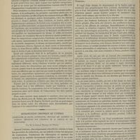 0572 - Page 560 - Aïnhum et amputations congénitales ; par M. Reclus... / Rétroflexion chronique de l'utérus accompagnée de graves souffrances, cessation des accidents et guérison définitive par l'excision de la portion du col rétrofléchi. Par M. le Docteur Triaire...