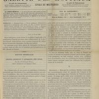 0577 - Page 565 - Sommaire / Paris, le 31 mai 1889 / Revue générale. Infection puerpérale et phlegmatia alba dolens. Par M. le Dr Fernand Widal... I. / II. Historique