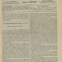 0589 - Page 577 - Sommaire / Faculté de médecine de Paris. M. Brouardel. Signes immédiats de la mort