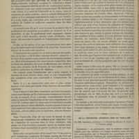0598 - Page 586 - Hôpital de la Charité. M. Desprès. Emphysème traumatique des paupières / De la pneumonie abortive chez le vieillard ; par MM. Bernheim... et P. Parisot...