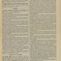 0599 - Page 587 - Académie de médecine. Séance du 28 mai 1889. Lectures. Du croup dit diphtéritique. M. Cohen / Cinquante salpingo-ovarites traitées par la laparotomie. M. Terrillon / Rapport. La rage et l'essence de tanaisie. M. Trasbot, sur une note de M. Peyraud... / Séance du 4 juin 1889. Discussion sur la diabète. M. Albert Robin, opinions de MM. Dujardin-Beaumetz et Worms avec M. Germain Sée