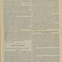 0661 - Page 649 - Société médicale des hôpitaux. Séance du 14 juin 1889. Présentations de malades. Empyème pulsatile. M. Féréol / Syphilis héréditaire. M. d'Heilly / Société de chirurgie. Séance du 19 juin 1889. Rapport. Anévrysme du pli du coude. M. Terrier, sur une observation adressée par M. Pluyette... / Discussion sur le traitement des corps fibreux par l'électricité. M. Trélat
