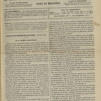 0665 - Page 653 - Sommaire / Faculté de médecine de Paris. M. Brouardel. De la rigidité cadavérique