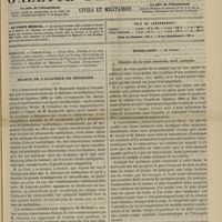 0673 - Page 661 - Sommaire / Séance de l'Académie de médecine / Hôtel-Dieu. M. Richet. Phlébite de la veine fémorale, mort, autopsie