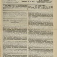0689 - Page 677 - Sommaire / Faculté de médecine de Paris. M. Brouardel. De la putréfaction