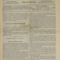 0725 - Page 713 - Sommaire / Séance de l'Académie de médecine / Hôtel-Dieu. M. Castex. Tumeurs mélaniques de la joue